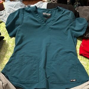 Grey's Anatomy Women's Short Sleeve Top in Teal